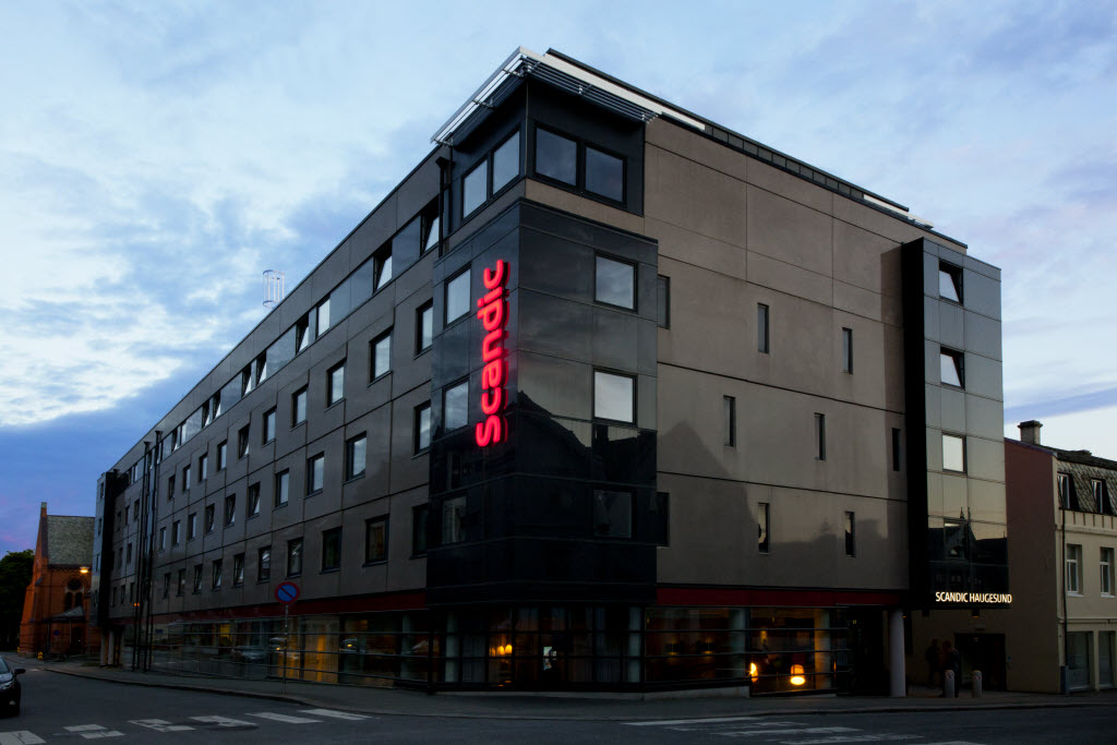 Copyright: Tord-Erik Andresen Hotellfasade, Scandic Haugesund